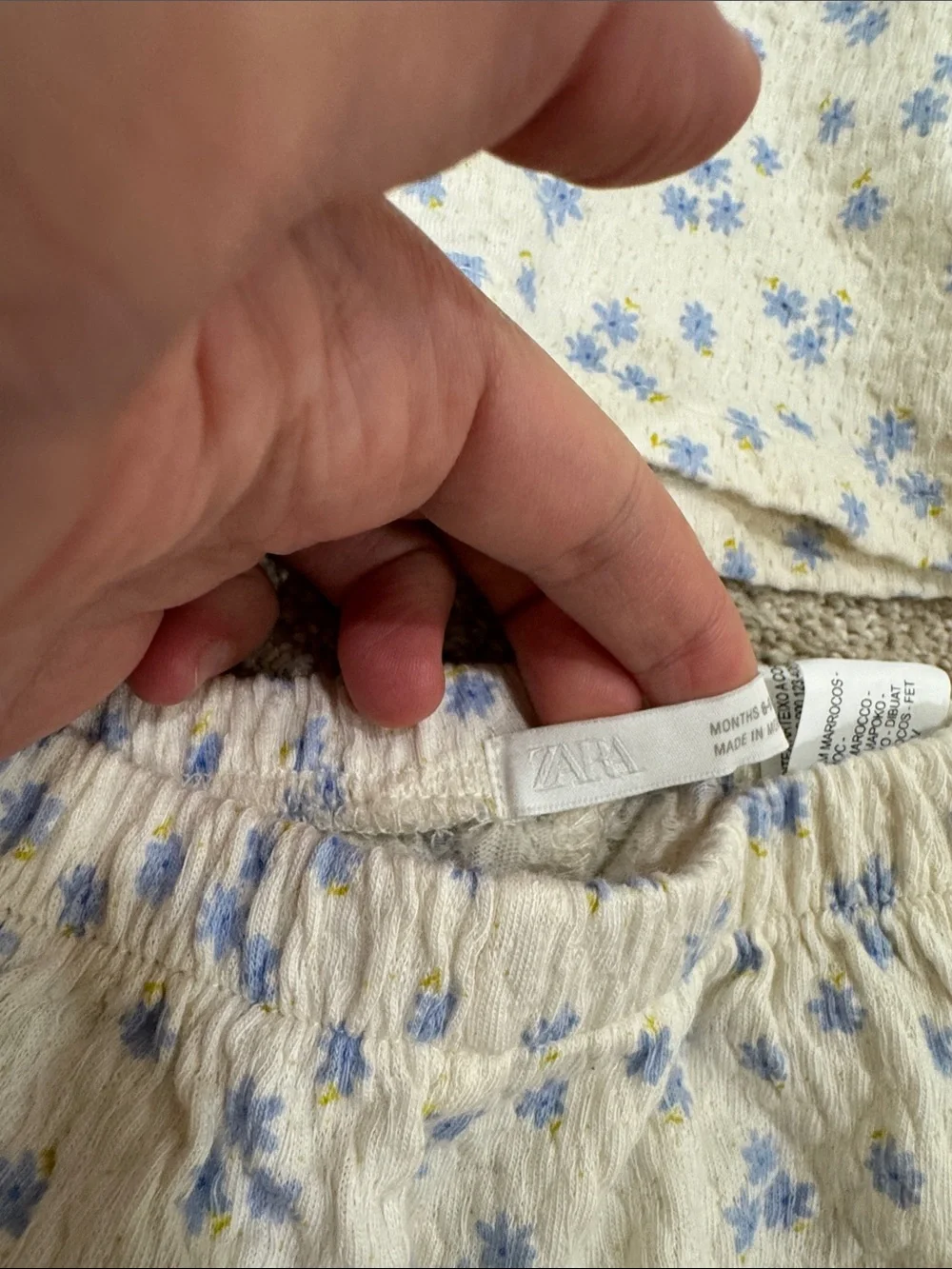 Zara Baby Floral Set